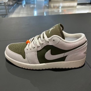Jordan Air AJ1白绿百搭男子低帮篮球鞋 201 耐克 HV4089 Nike
