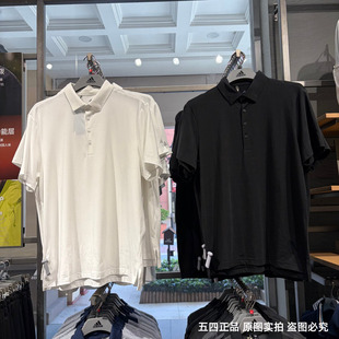 Adidas阿迪达斯POLO衫男子26夏季新款休闲速干翻领短袖T恤 KB1419