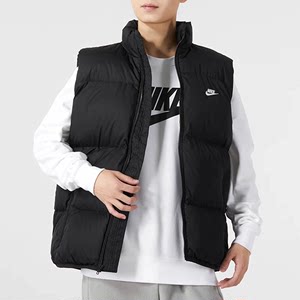 正品Nike/耐克男子冬新款运动防风保暖背心棉马甲外套FB7374-010