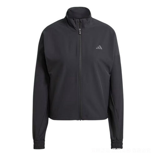 简约百搭运动健身夹克外套女装秋季新款adidas阿迪达斯IW8167