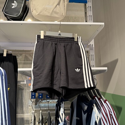 Adidas阿迪达斯三叶草26夏新款女子经典款运动休闲透气短裤JW5109