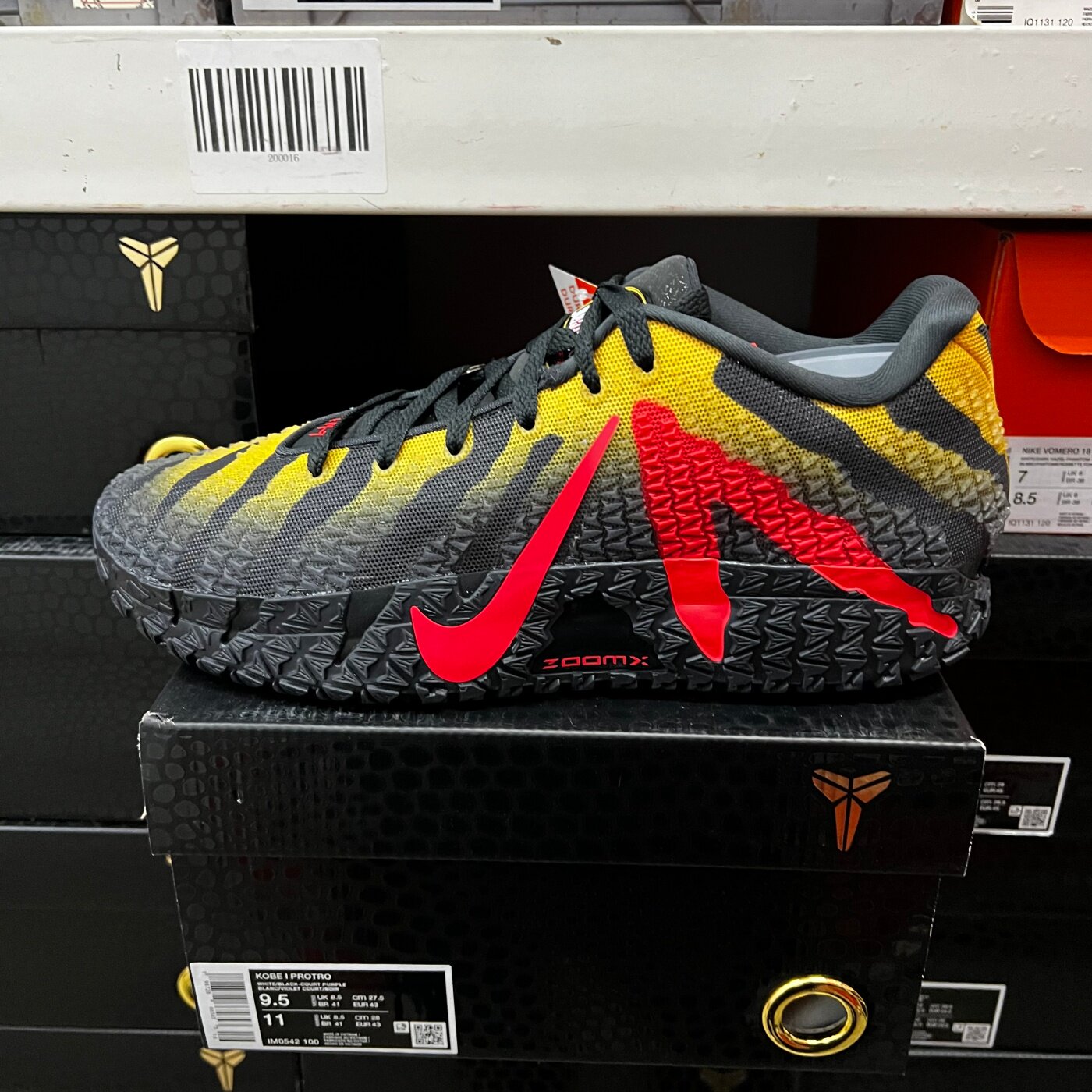 NIKE耐克男鞋莫兰特三代侏罗纪公园迅猛龙实战篮球鞋 IU7239-001图片