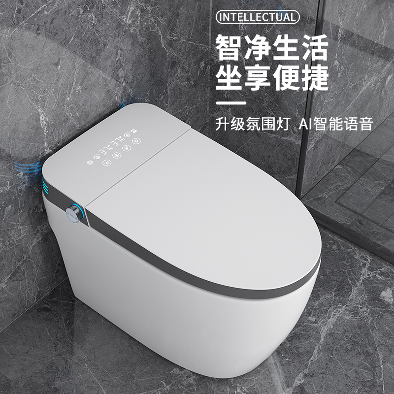 家用杀菌智能马桶全自动无水压限制小尺寸多功能一体式电动坐便器