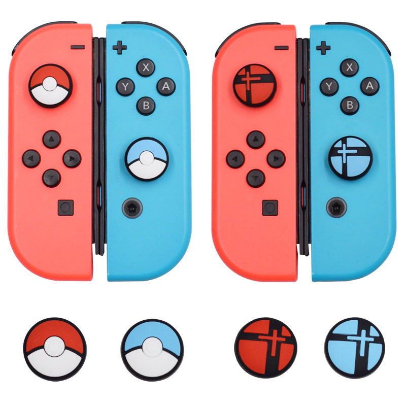 NINTENDO NS 고양이 발톱 로커 캡 스위치 핸들 키 캡 보호 커버 조이 콘 핸들 로커 캡 액세서리