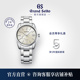 GrandSeiko冠蓝狮大精工gs香槟盘正装 钢带简约手表男表SBGA437G