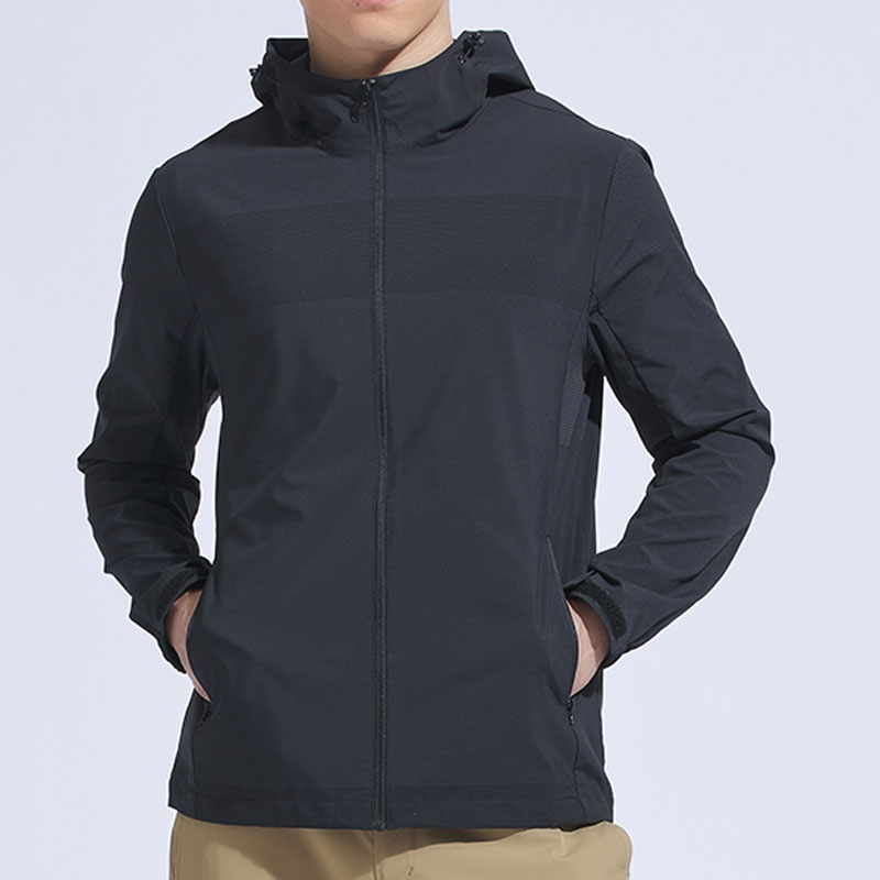 探拓防风情侣春秋弹力外套