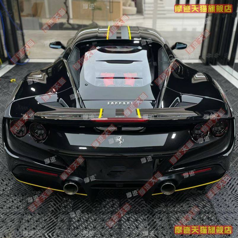 Amalfi法拉利488车贴拉花458 F8 F12 296 ROMA机盖贴纸引擎盖贴画