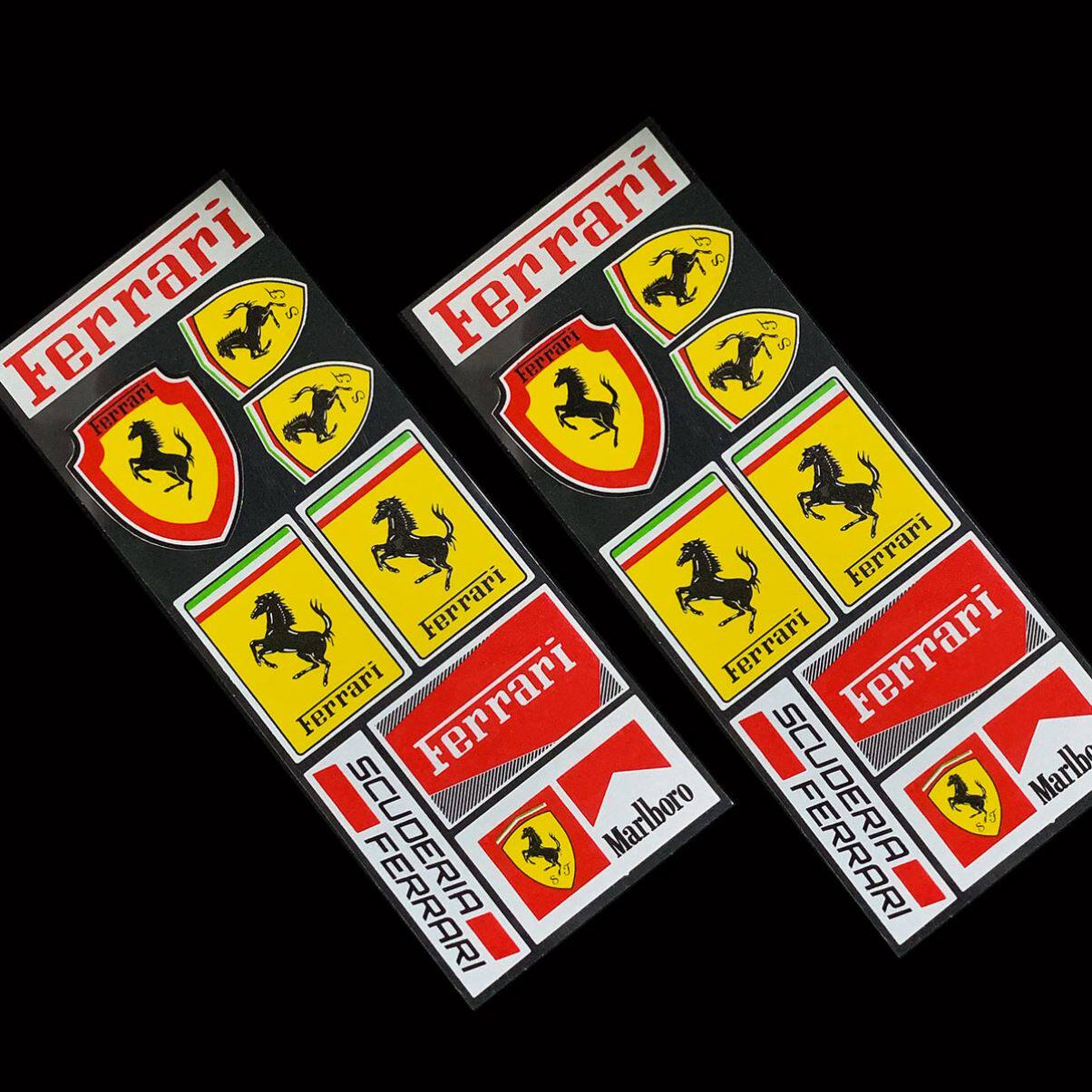 Amalfi个性改装车贴法拉利贴纸装饰赞助商法拉驴搞笑头盔反光防水