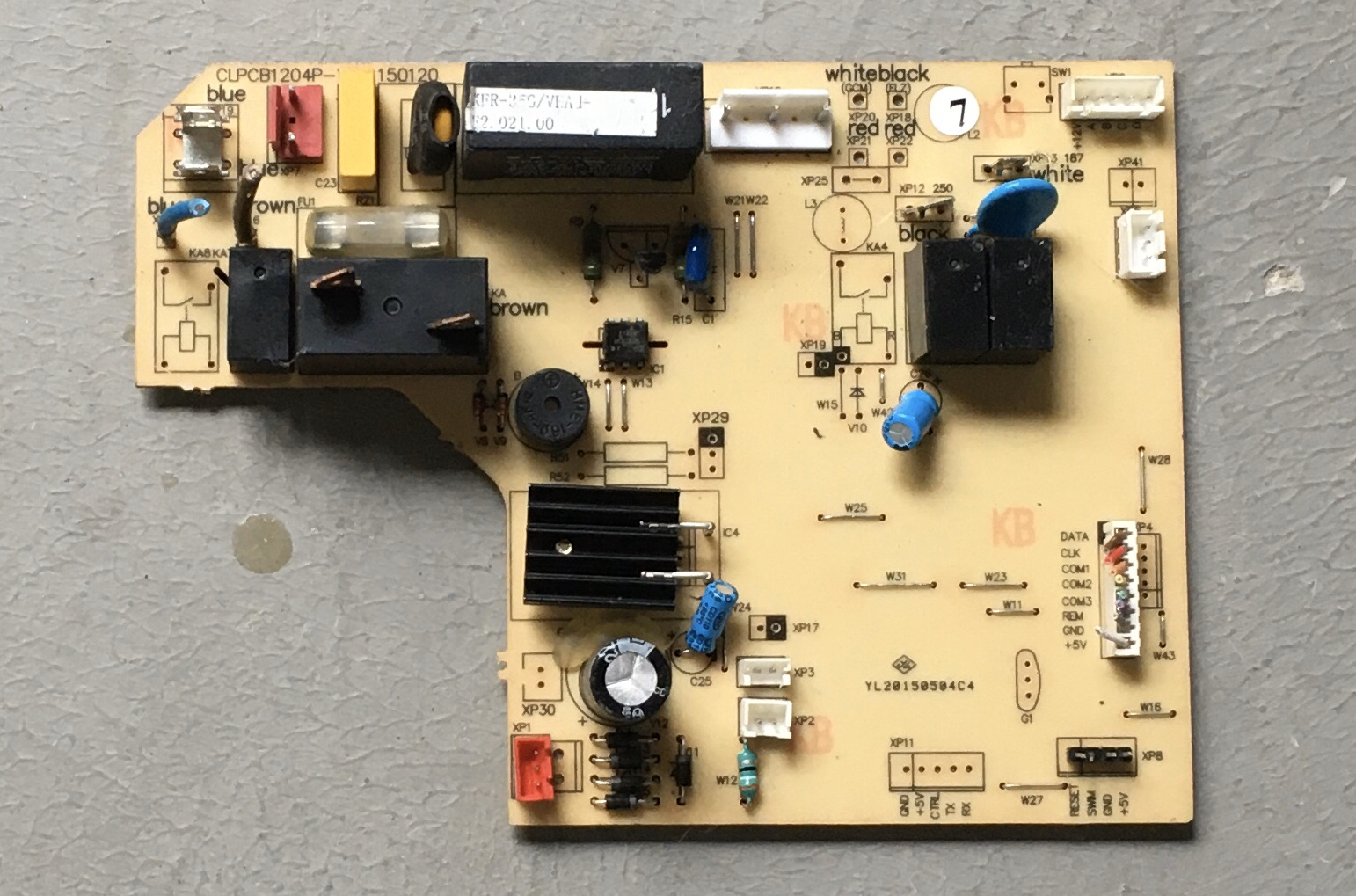 春兰空调配件chunlanKFR-35GW/VEAd-E2原装 电脑板CLPCB1204P-V2