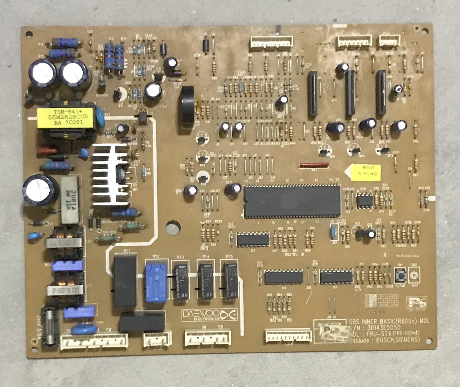 原装 西门子电冰箱电脑板 FRU-571L主板30143D5050 30143E4150