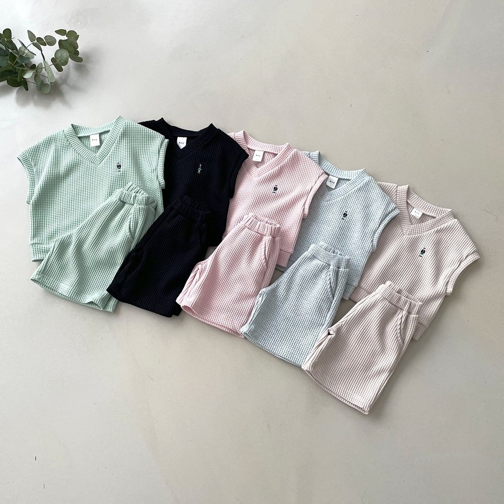 夏季儿童无袖上衣休闲套装男童女童背心短裤两件套婴幼儿运动童装,童装/婴儿装/亲子装,套装,淘宝优惠券,粉丝福利购,淘宝优惠卷