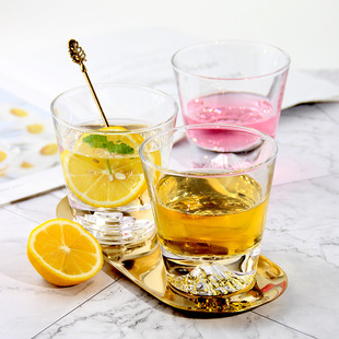 BLinkMax/丽尊富士山玻璃杯威士忌白酒杯酒吧KTV烈酒杯洋酒杯子