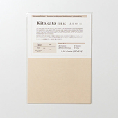 画纸 画木版 素描水墨画美术创作用纸 16铜版 日本阿波和纸A4北方SH