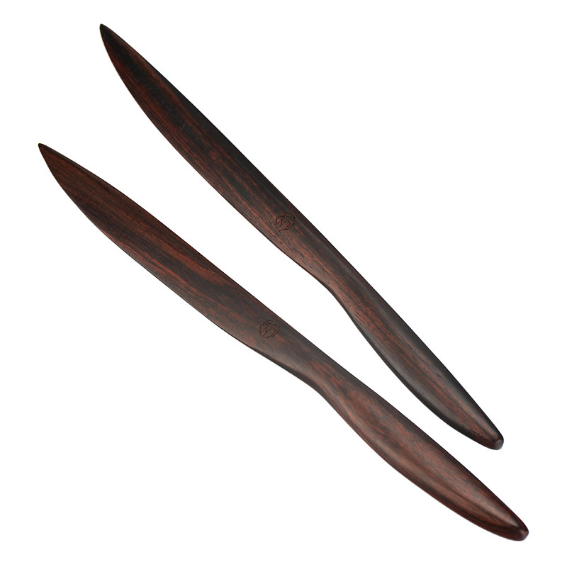 红木裁纸刀老挝大红酸枝木制复古实木裁切宣纸毛边纸专用文房用品