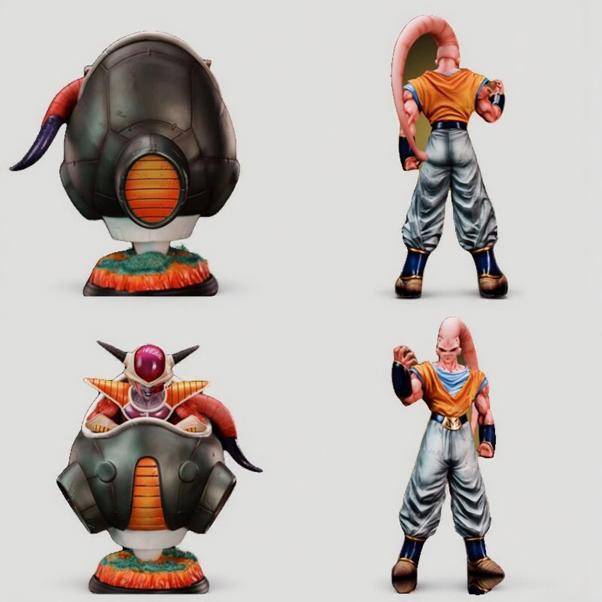 YS 婴儿车弗利萨 悟饭布欧 站姿雕像公仔摆件超级赛亚人手办模型图片