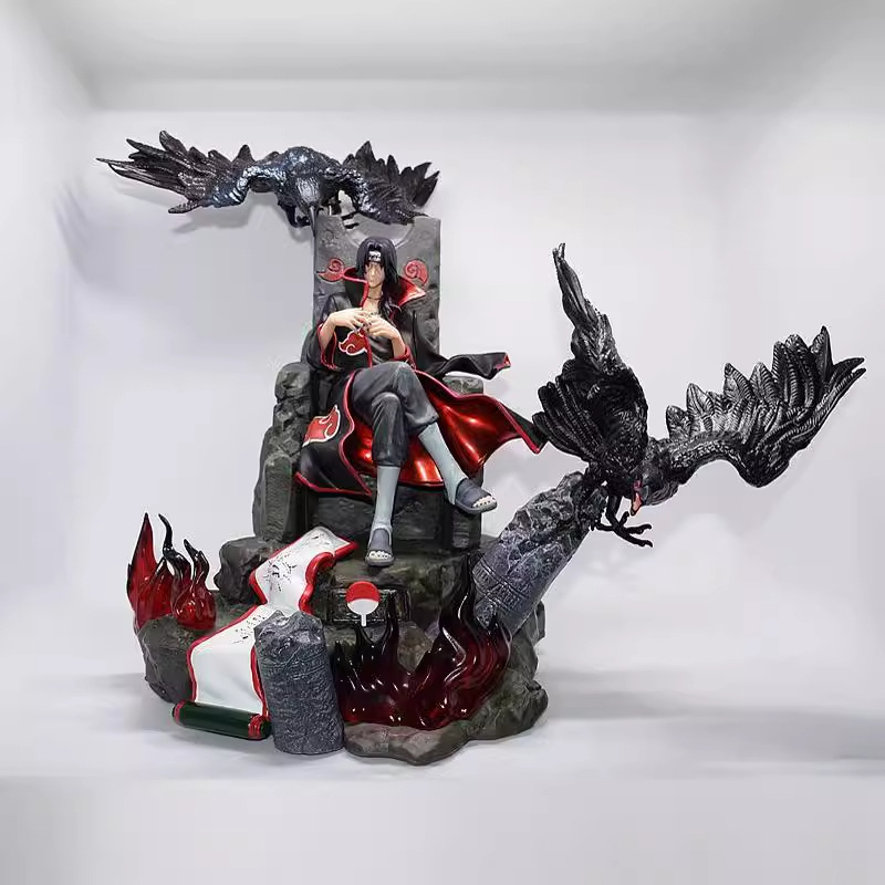 火影 GK 王座 殿堂 共鸣 宇智波乌鸦鼬 坐姿 场景 摆件 盒装手办