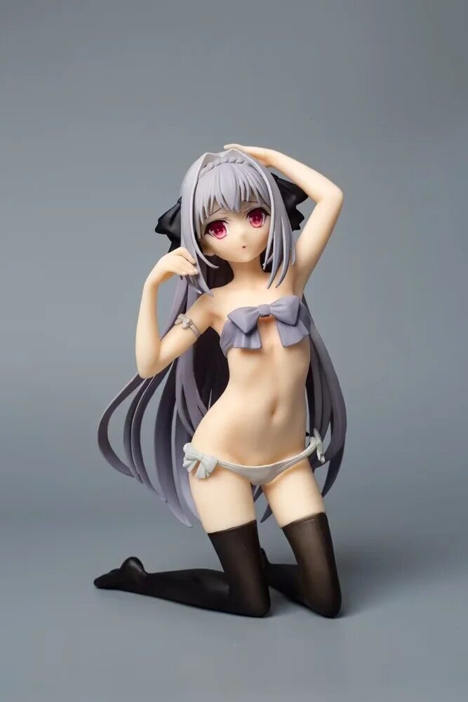 q-six近月少女的礼仪 樱小路露娜 跪姿 绅士美少女 摆件 盒装手办