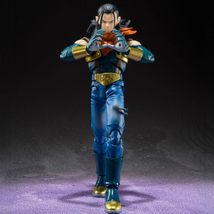 超级赛亚人 人造人17号特兰克斯拉彼斯关节可动人偶 龙珠盒装手办