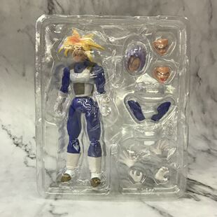 动漫手办 改超级赛亚人 长发 特兰克斯 可动盒装龙珠模型摆件礼物