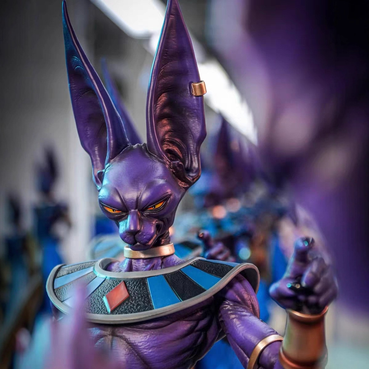 超级赛亚人JT大号破坏神比鲁斯站姿雕像公仔模型摆件动漫手办