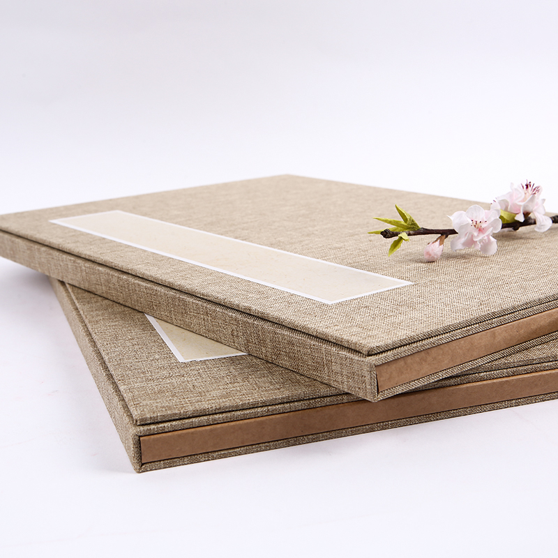 包边软卡檀皮生宣半生仿古镜片