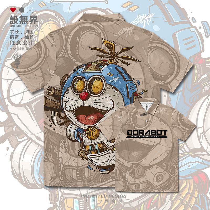 哆啦A梦战斗机器猫机器猫联POLO