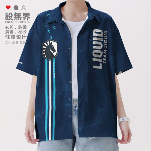 TeamLiquid战队周边液体CS2衬衫