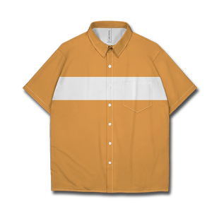 动漫恶搞周边胖虎大雄小夫日系cos大码短袖衬衫男女装0018设 无界