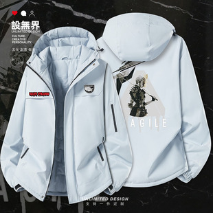 死亡搁浅Fragile芙拉吉尔加厚棉服男女游戏周边棉衣外套潮设 无界