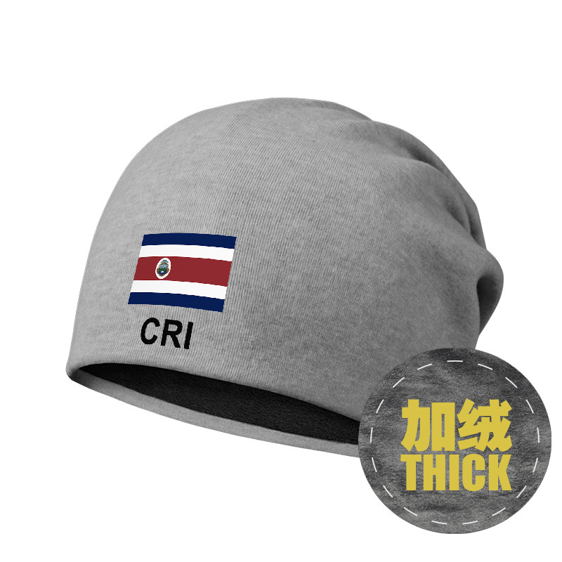 哥斯达黎加costa rica包头睡帽加绒堆堆帽子男女保暖头巾设 无界