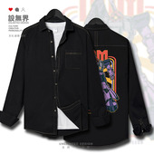 男女衬衣设 Dom大魔扎古YMS 09机动战士高达日系复古牛仔衬衫 无界