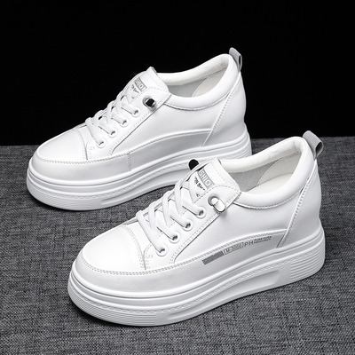 秋冬季厚底百搭运动休闲板鞋女鞋