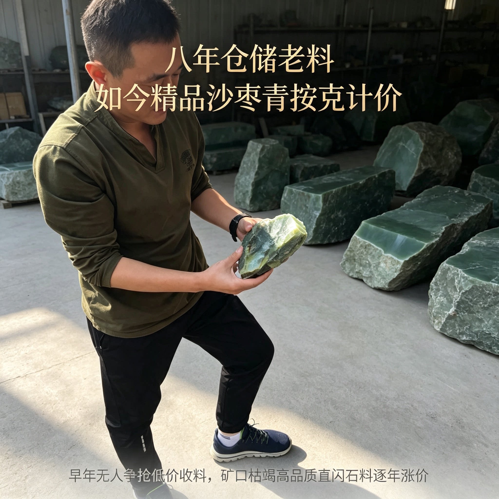 亲宝水晶天然和田玉沙枣青多款可选籽料蓝调豆沙青手镯手链项链坠
