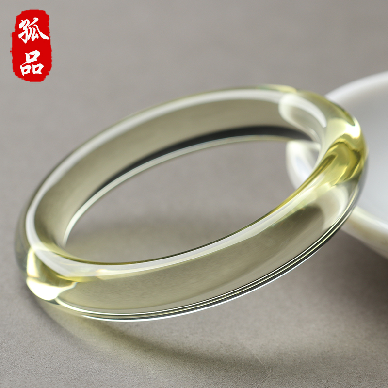 亲宝水晶纯净体黄水晶手镯