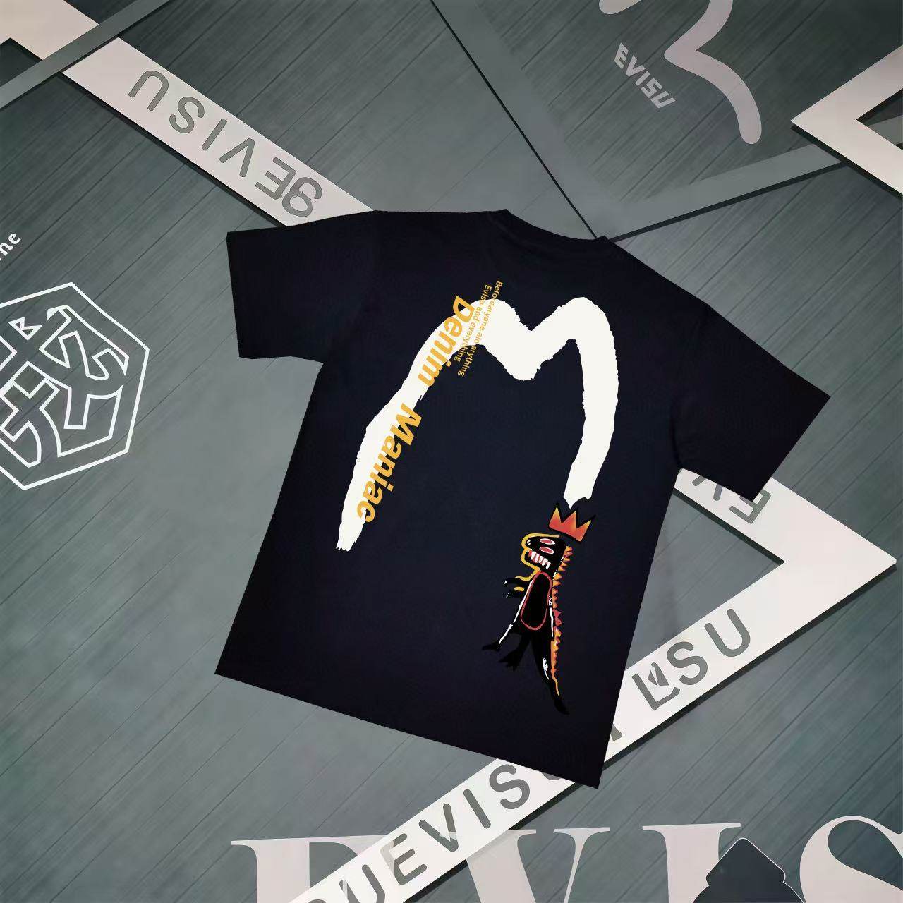 福神短袖男2026新款大M恐龙不倒翁佛头海鸥印花潮流百搭休闲T恤女,运动服/休闲服装,运动T恤,淘宝优惠券,粉丝福利购,淘宝优惠卷