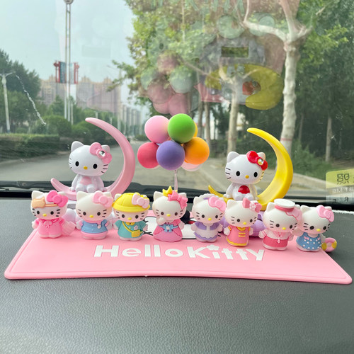hellokitty太阳能摇头摆件