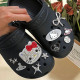 饰配件hallokitty猫甜酷风卡扣 花配饰儿童diy装 适配crocs洞洞鞋 鞋