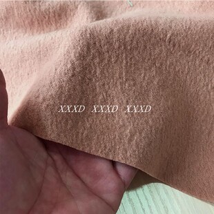 日本进口春秋款针织弹力羊绒羊毛面料驼色亲肤时服装手工diy布料