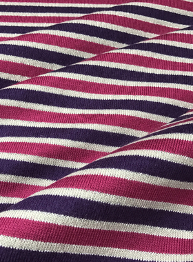 XXXD特供混纺条纹色织针织羊毛布料面料服装时装手工diy布料面料