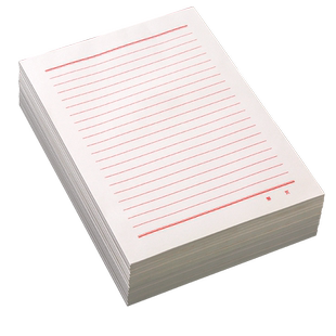 信稿纸本入党申请书信签纸大学生用信笺纸学生双行信纸横线厚材料手写纸情书复古简约写信纸单线作文纸横格纸