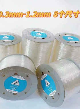 JS韩国进口透明水晶弹力线窜手链玛瑙佛珠DIY耐磨结实圆形松紧绳