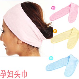 产妇头巾月子护头巾防风孕妇头巾化妆美容巾洗澡包头巾束发布包邮