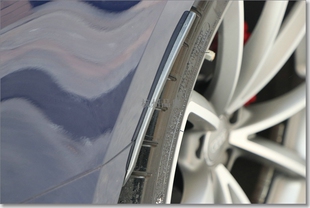 奥迪RS4轮眉翼子板拓宽装饰小轮眉德国进口原厂原装