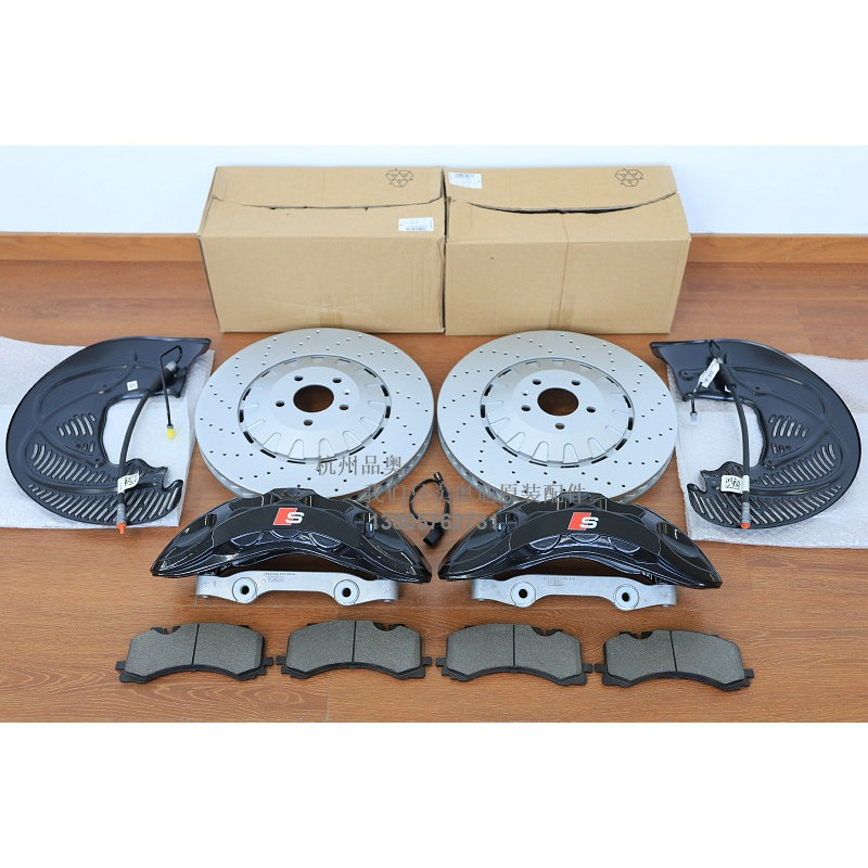 奥迪9N大刹车很强大400碟盘