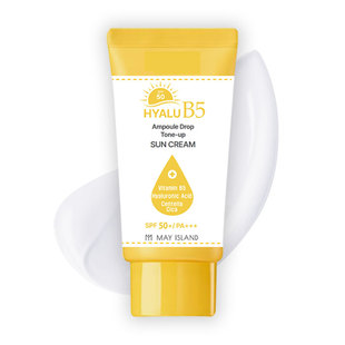 Island K韩国May 玻尿酸B5安瓶提亮水润轻盈防晒霜 吉吉专属