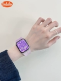 Shuanglin Color Силиконовый магнитный всасывание проклятия iwatch ремешок 879 Applewatch SE мужчины и женщины