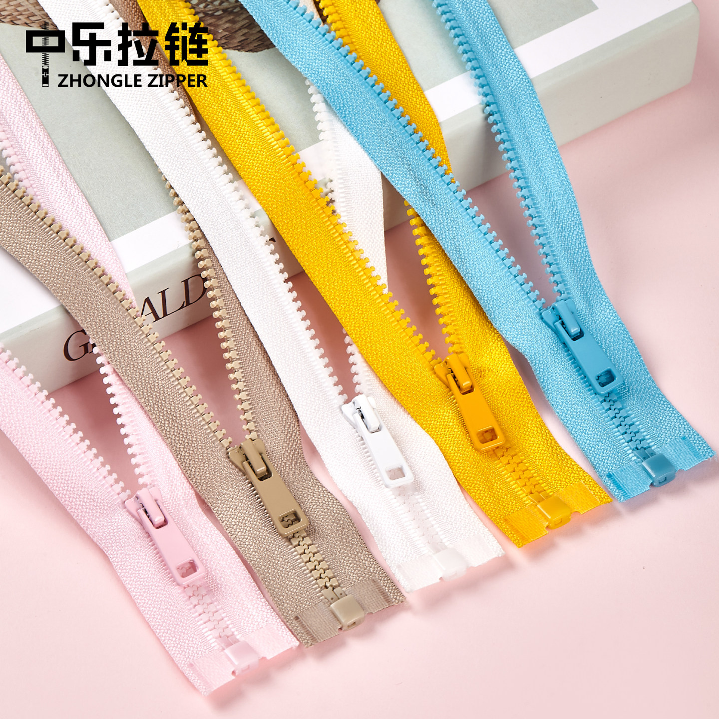 高档3号树脂开尾拉链羽绒服校服拉链运动服三号开口胶牙服装拉链,居家布艺,拉链,淘宝优惠券,粉丝福利购,淘宝优惠卷