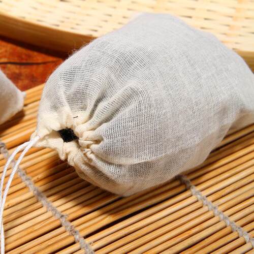 调料卤煎料袋13*1纱6煲汤医用滤过拉绳袋布双抽束yh05口袋