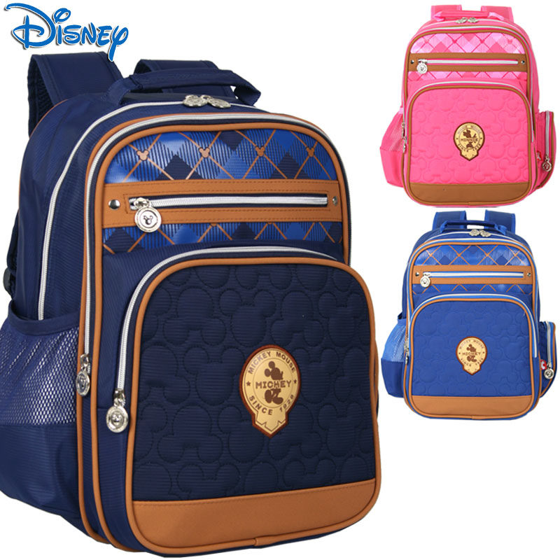 迪士尼书包小学生男孩女童1-3年级一双肩包6-12周岁减负儿童背包