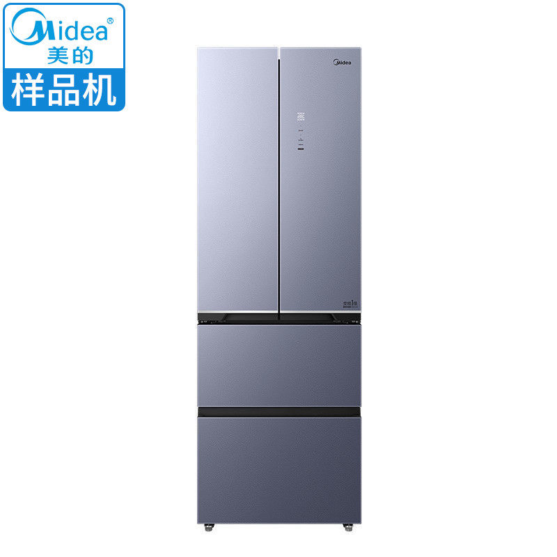 Midea/美的 BCD-398WUFGPM法式多门嵌入式风冷无霜一级能效小冰箱
